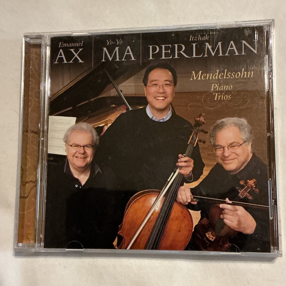Mendelssohn: Piano Trios - Emanuel Ax, Yo-Yo Ma, Itzhak Perlman CD